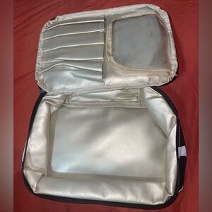 cow print makeup bag